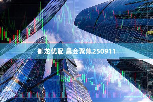 御龙优配 晨会聚焦250911
