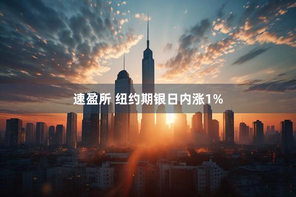 速盈所 纽约期银日内涨1%