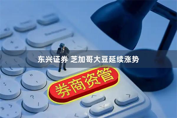 东兴证券 芝加哥大豆延续涨势